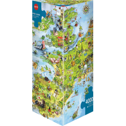 HEYE Puzzle 4000 - United Dragons