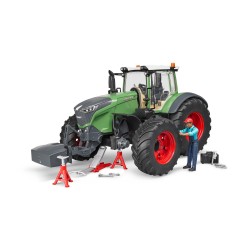 bruder - Fendt 1050 Vario mit Mechaniker und Werkstattausstattung