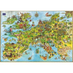 HEYE Puzzle 4000 - United Dragons