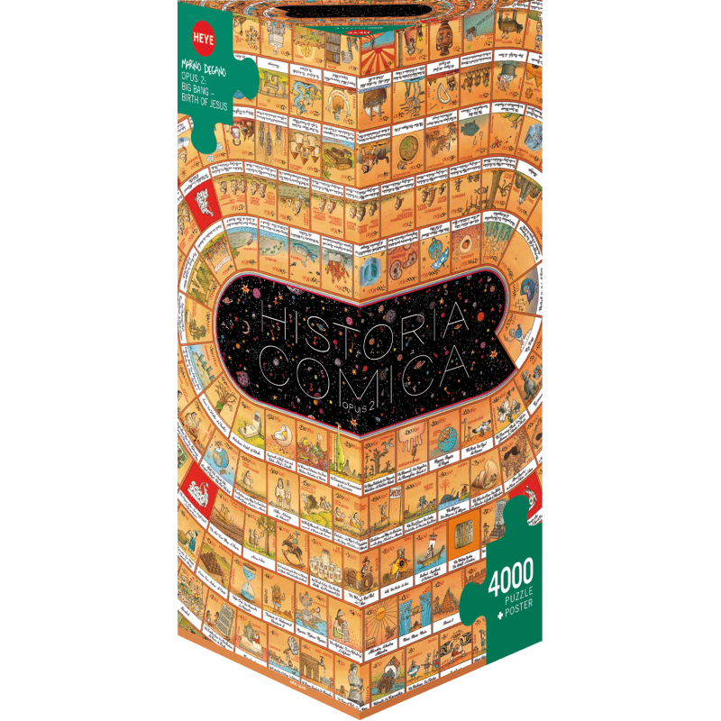 HEYE Puzzle 4000 - Historia Comica 2