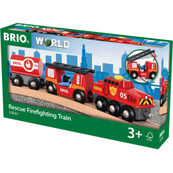BRIO World - Feuerwehr-Löschzug