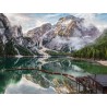 Ravensburger Puzzle - Lago di Braies, Pragser Wildsee 1500 Teile