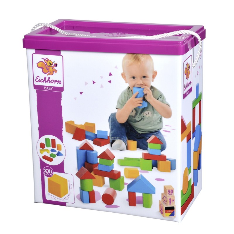 Eichhorn - Bunte Holzbausteine