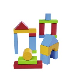 Eichhorn - Bunte Holzbausteine