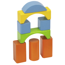 Eichhorn - Bunte Holzsbausteine