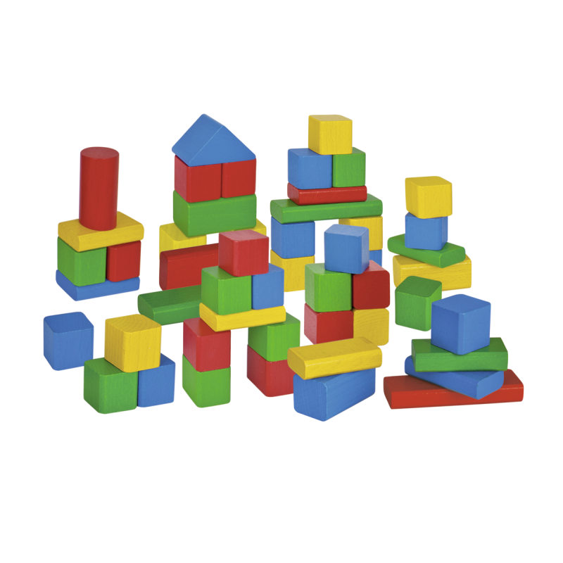 Eichhorn - Bunte Holzsbausteine