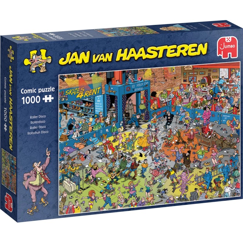 Jan van Haasteren - Rollerdisco