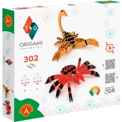 ORIGAMI 3D - Spinne und Skorpion