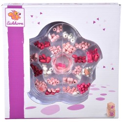 Eichhorn Holzperlen-Set Blume