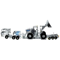 eitech - LKW mit Tieflader