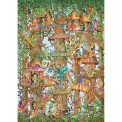 HEYE Puzzle 1000 - Tree Lodges
