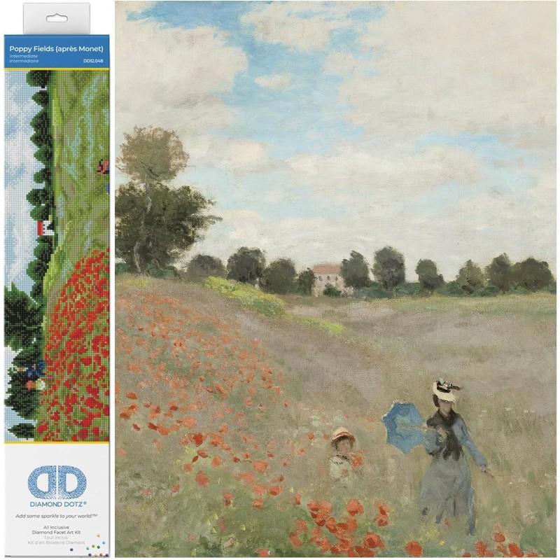 Diamond Dotz - Poppy Fields (Monet)