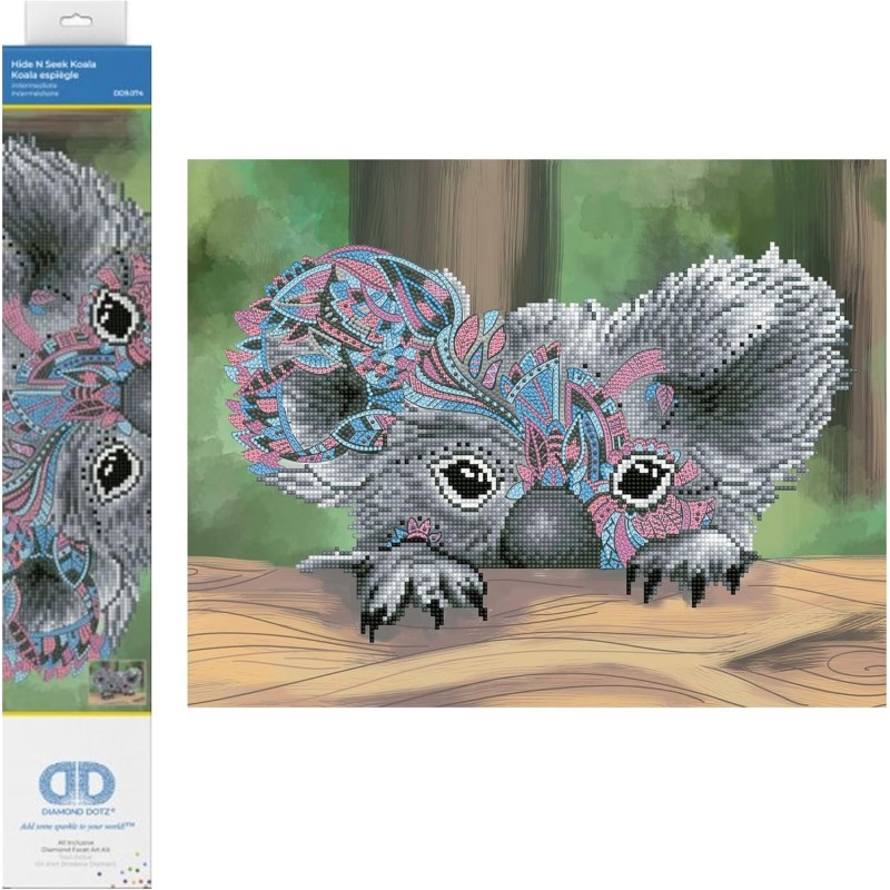 Diamond Dotz - Koala bunt