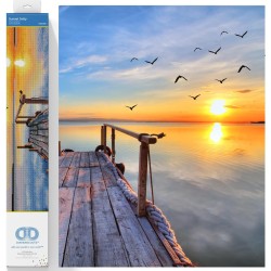 Diamond Dotz - Sonnenuntergang See