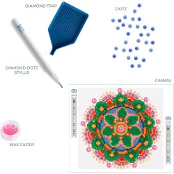 Diamond Dotz - Blumen Mandala