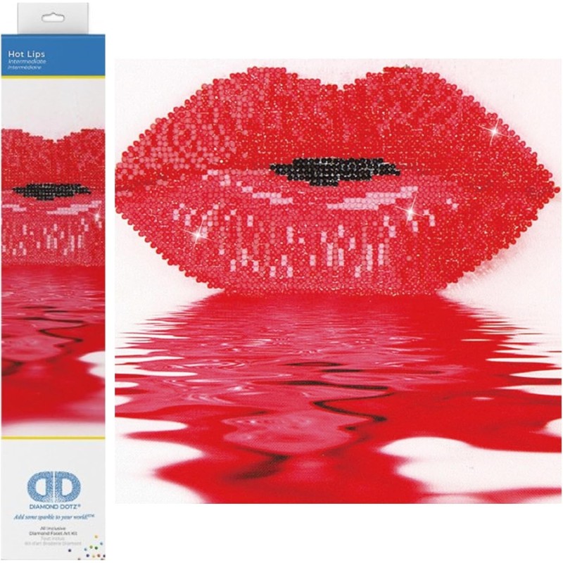 Diamond Dotz - Rote Lippen