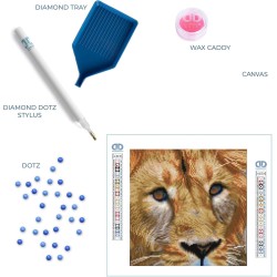 Diamond Dotz - Löwe