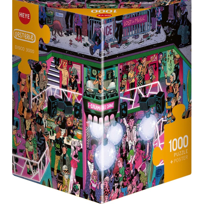 HEYE Puzzle 1000 - Disco 3000