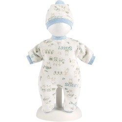 Llorens - Pyjamaset Häschen blau für 32cm Puppen