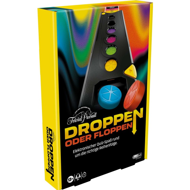 Hasbro Gaming - Trivial Pursuit: Droppen oder Floppen
