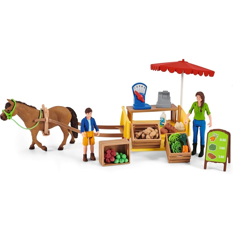 schleich FARM WORLD 42528 Mobiler Farm Stand