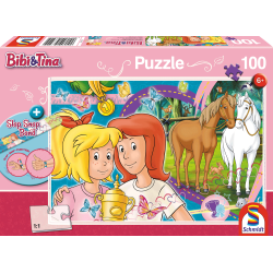 Schmidt Puzzle - Pferdeglück + Slap-Snap-Band