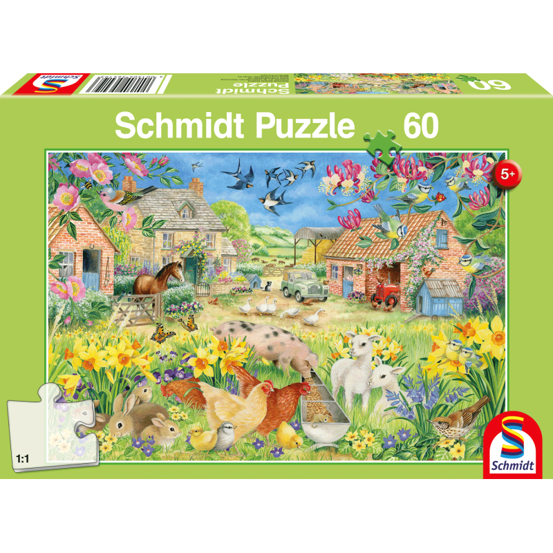 Schmidt Puzzle - Mein kleiner Bauernhof