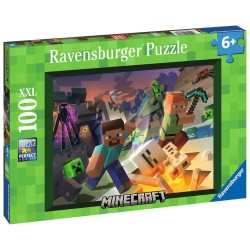 Ravensburger Puzzle - Monster Minecraft (100 Teile)
