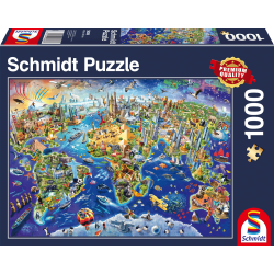 Schmidt Puzzle - Entdecke unsere Welt