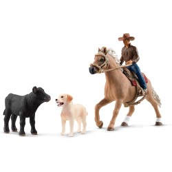 Schleich FARM WORLD 42578 Westernreiten