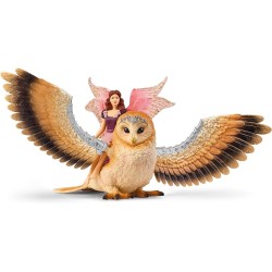 Schleich BAYALA 70789 Elfe auf Glitzer-Eule