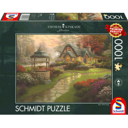 Schmidt - Thomas Kinkade, Haus mit Brunnen