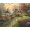 Schmidt - Thomas Kinkade, Haus mit Brunnen