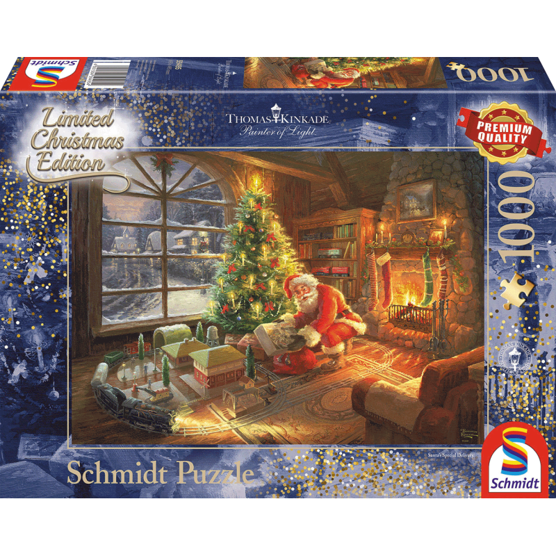 Schmidt - Thomas Kinkade, Der Weihnachtsmann ist da!