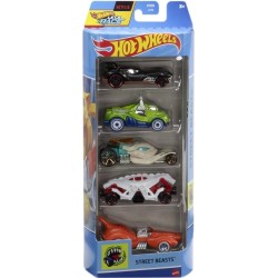 Hot Wheels NETFLIX let's race: street beasts 5-er Set (HTV55)