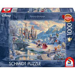Disney - Thomas Kinkade, Die Schöne und das Biest