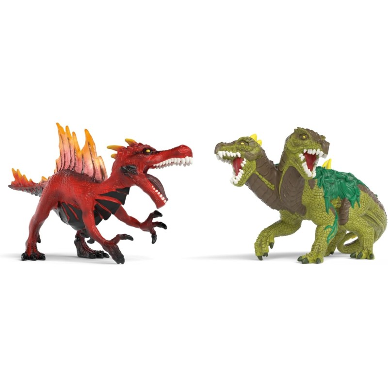 schleich ELDRADOR CREATURES 70834 Feuersaurier vs. Dschungelechse