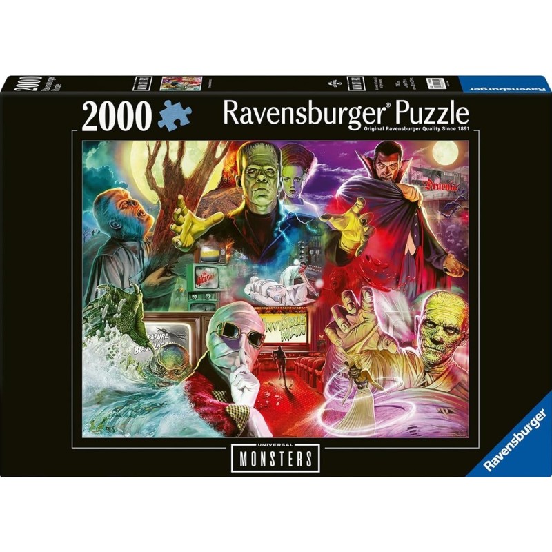 Ravensburger Puzzle - Universal Monsters (2000)