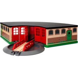 BRIO World Grosser Ringlokschuppen