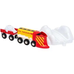 BRIO Schneeräumzug