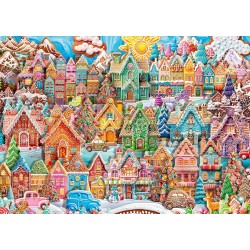 Ravensburger Puzzle - Das Dorf der Weihnachtsplätzchen (1000)