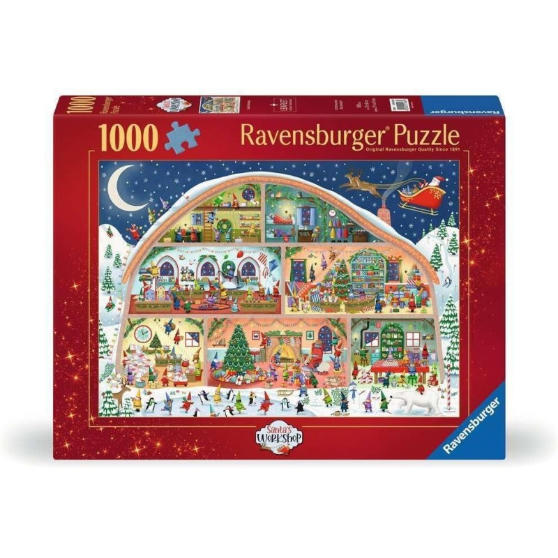 Ravensburger Puzzle - Die Weihnachtswerkstatt (1000)