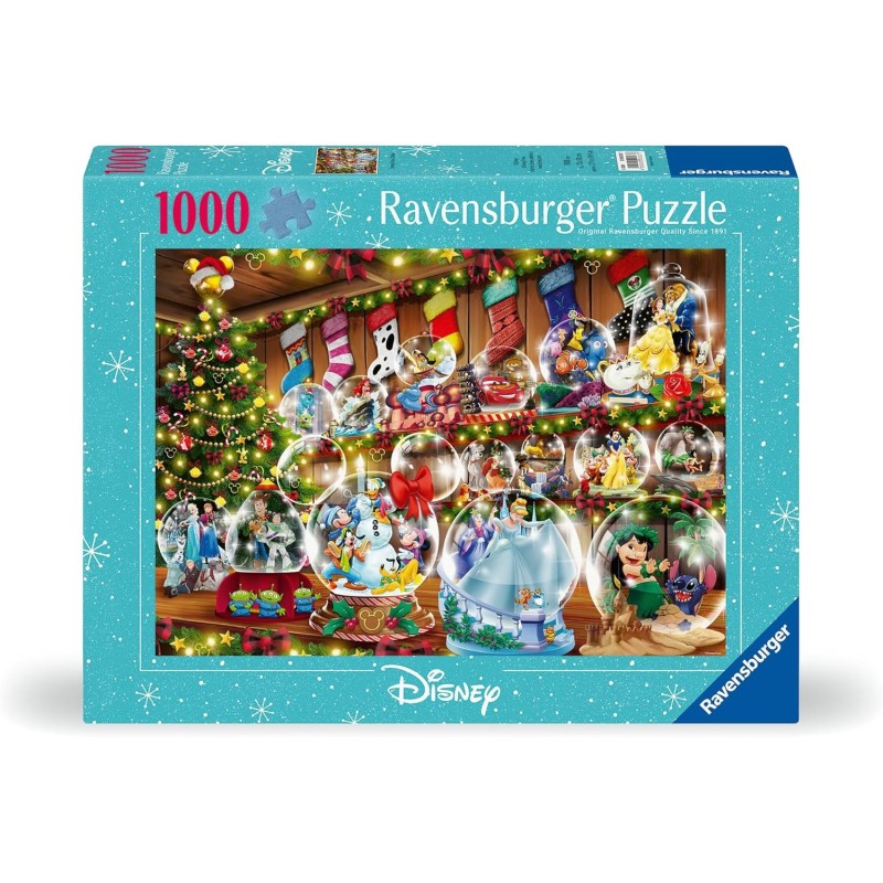 Ravensburger Puzzle - Disney Schneekugelparadies (1000)