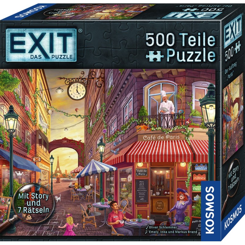 EXIT Das Puzzle: Der Auftrag "Paris"