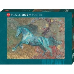 HEYE - Map Art, Horse