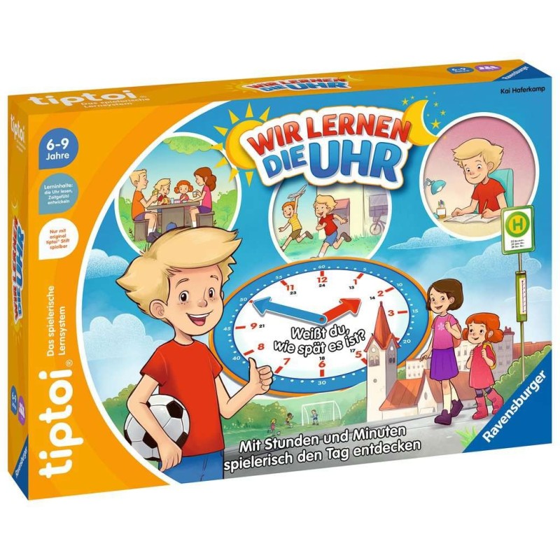 tiptoi Lernspiele - Wir lernen die Uhr