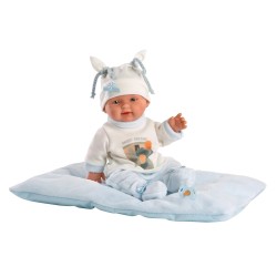 Llorens Babypuppe Bebito mit Kissen - 26cm