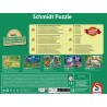 Schmidt Puzzle - Nächtlicher Tierbesuch (100)