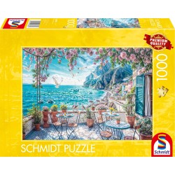 Schmidt Puzzle - Terrasse am Meer (1000)
