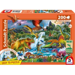 Schmidt Puzzle - Faszinierende Urzeitriesen (200)